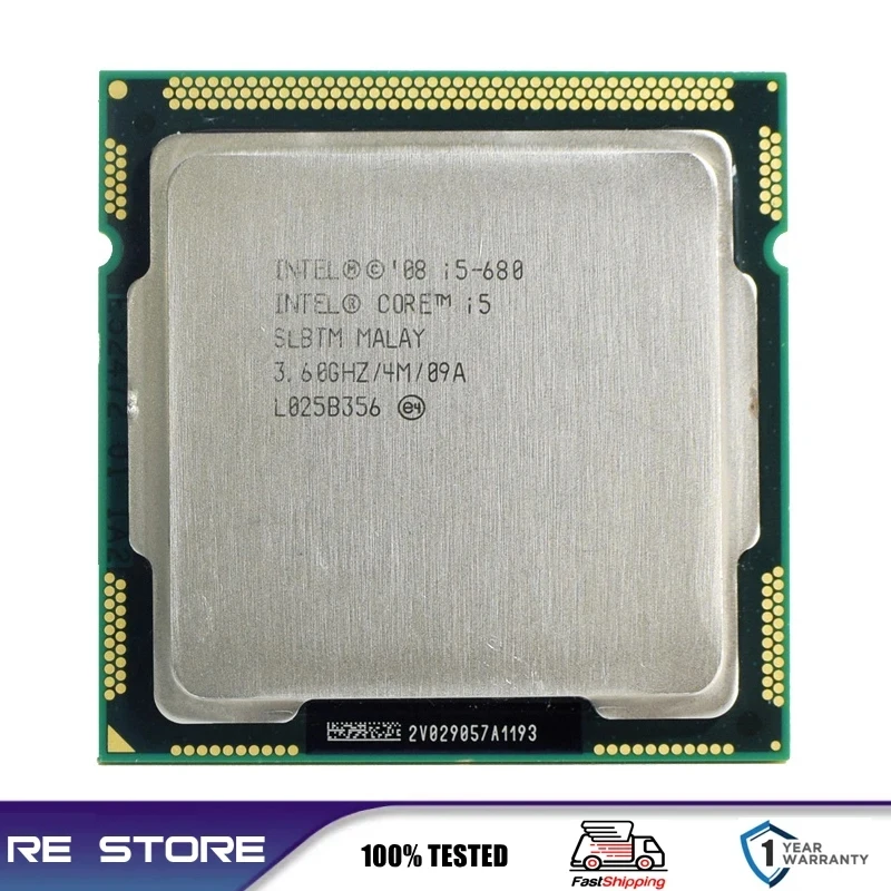 Intel Core i5 680 3,60 GHz SLBTM LGA 1156 procesor CPU