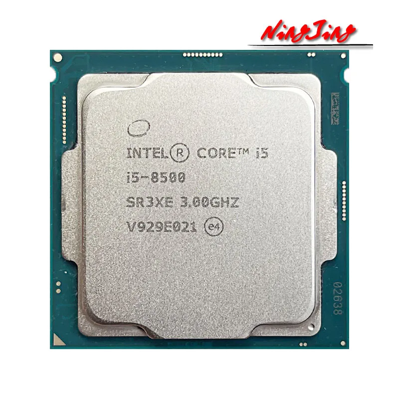 Intel Core i5-8500 i5 8500 3,0 GHz použil šesťjadrový šesťpojený procesor 9m 65W LGA 1151