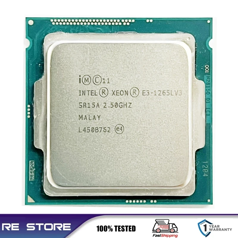Intel Xeon E3 1265L V3 1265LV3 2,5 GHz 4-Core LGA 1150 procesor CPU
