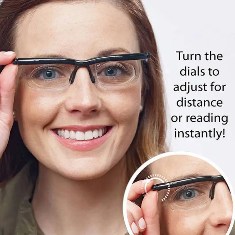 Inteligentné okuliare Presbyopia nastaviteľná stupeň zamerania Myopia ortoptika Presbyopia okulia