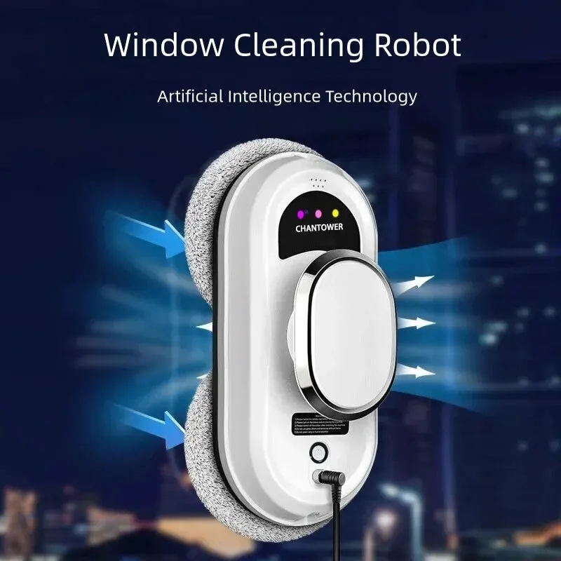 Inteligentné čistenie okien Vysávač robotov robotov Čistiaca čistič elektrický sklenený sklenený Limpiacristales diaľkové ovládanie pre dom