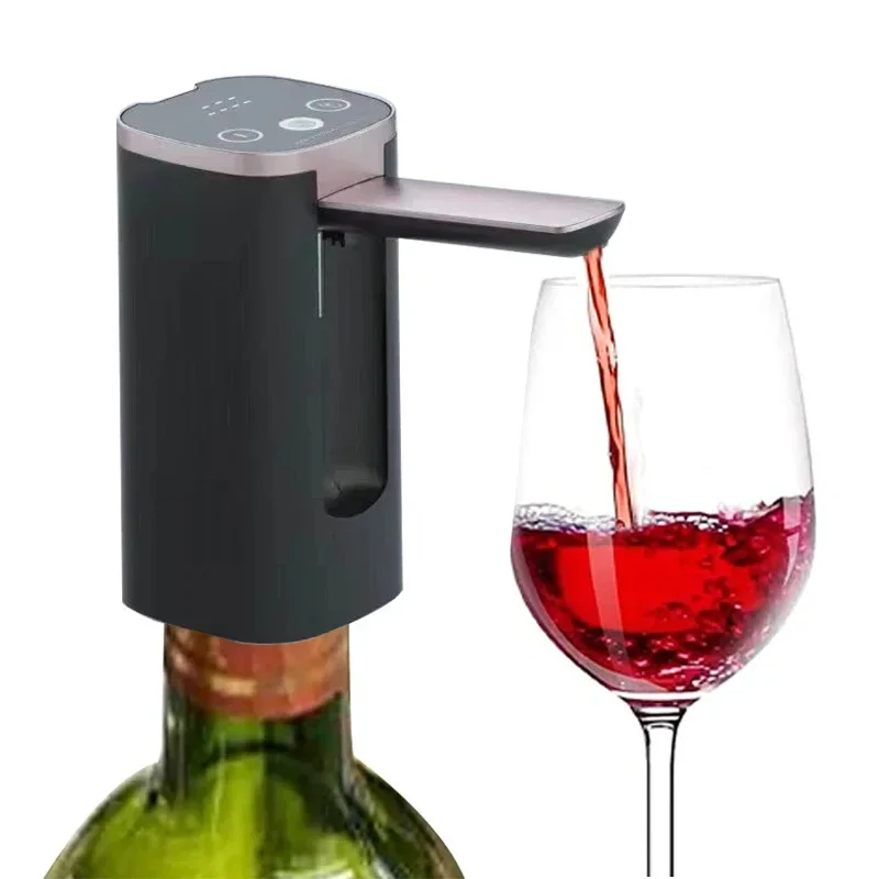Inteligentný alkohol DispenSer Electric Wine Oddeľovač rýchle prevzdušnenie prebudenia vína Dekanter Dispenzer Pump Bar Víno nalievanie na večierok