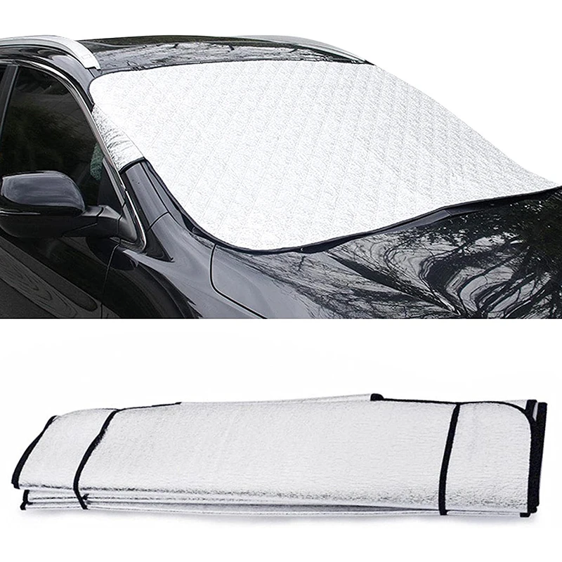 Inteligentný kryt čelného skla Anti Shade Frost Frost Ice Sneh Protector UV Protect Protect Anti Snow Frost Ice Shield Protector