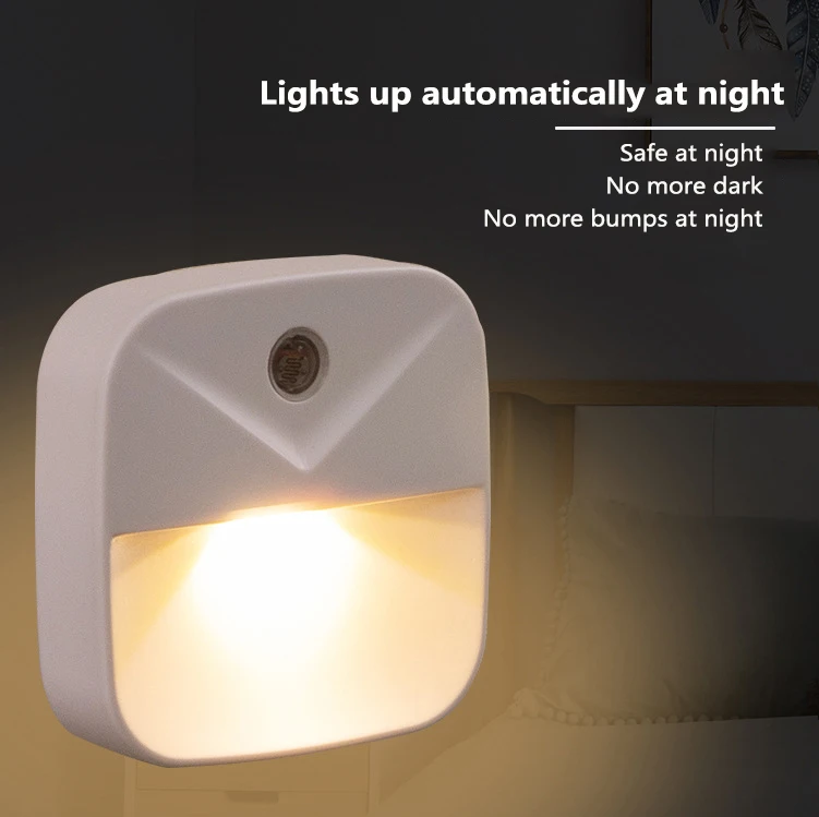 Inteligentný senzorový lôžko LED lampa PIR Energy En Eu/US Ovládanie