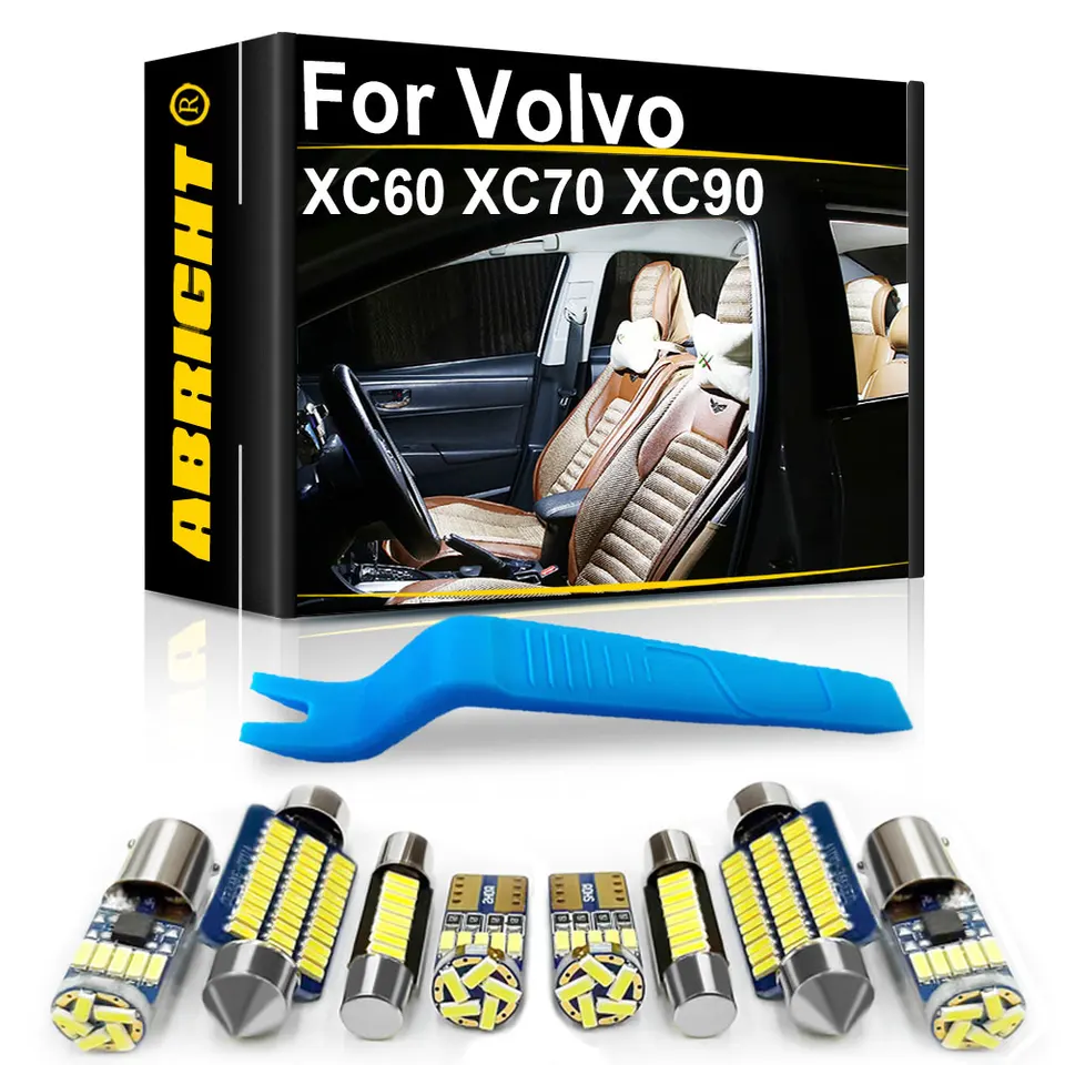 Interiérové ​​LED svetlo vozidla pre Volvo XC60 XC70 XC90 XC 60 70 90 2002 2004 2006 2007 2008 2010 2014 2016 2016 2017 2018 Canbus