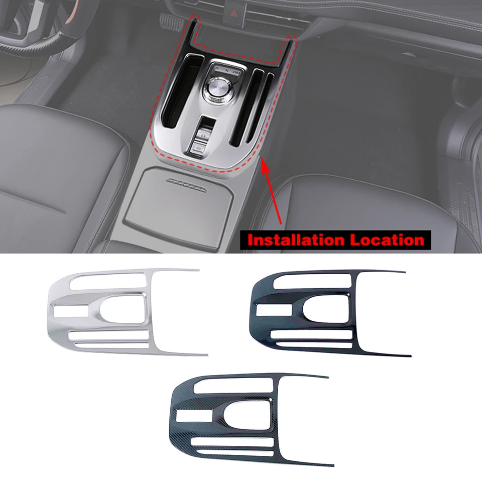 Interiérové ​​príslušenstvo pre Haval Jolion 2021 2022 Centrum Centra Control Gear Shift Panel DEOCORE ORIKOVANIE ZÁKLADNÉHO NÁHODNÉHO OCELA