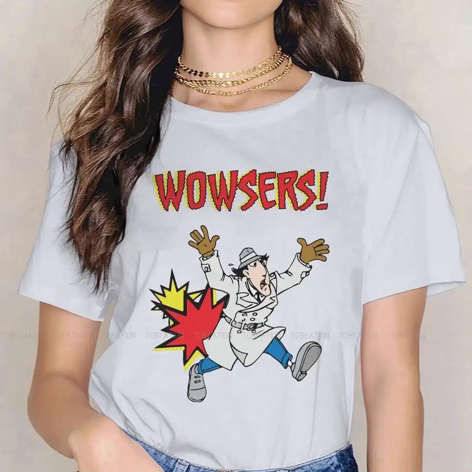 Inšpektor Gadget Penny mozog Dr Claw 1983 TV Dievčatá tričko Wowzers vždy v službe ženské topy Tees Dámske 4xl bavlnené tričko