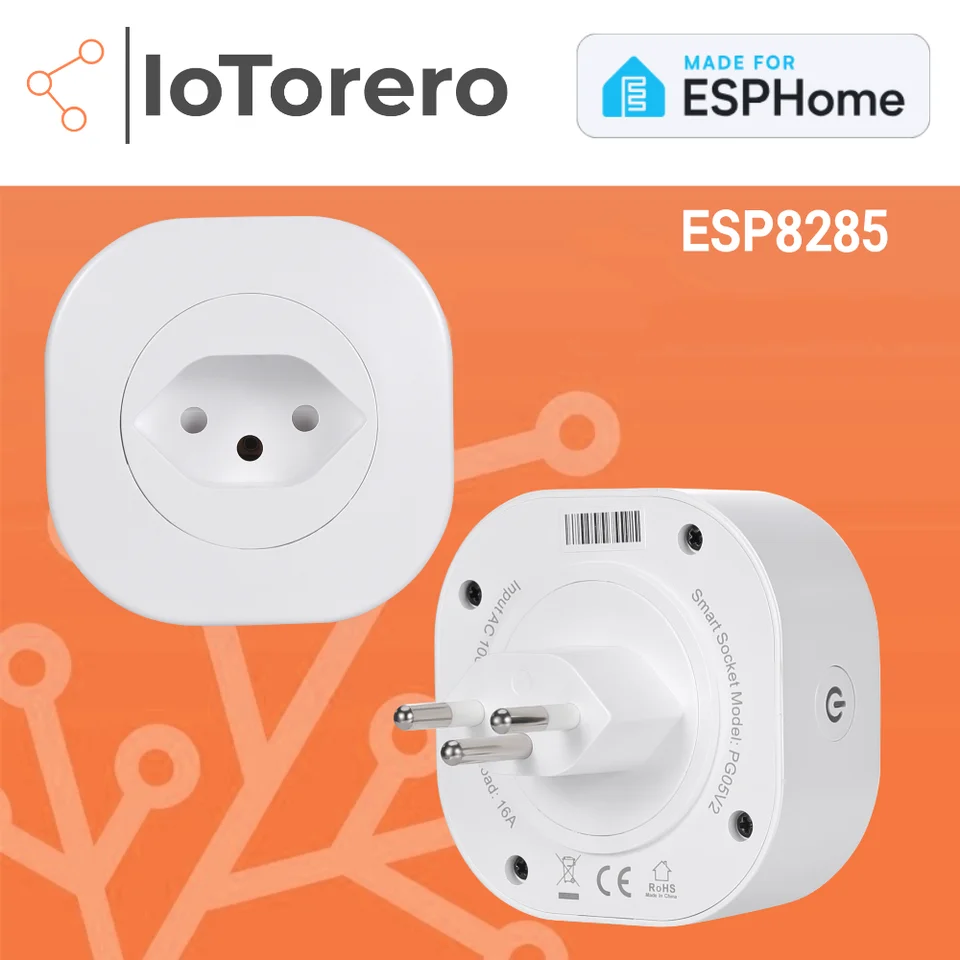Iotorero vyrobené pre Esphome ESP8285 Švajčiarsko