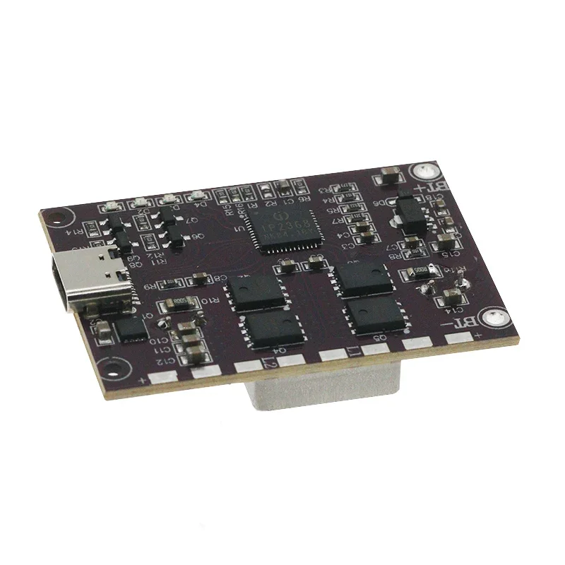 IP2368 obojsmerné 100 W rýchle nabíjanie modulu Buck-Boost Interface Type-C 4S Lítiová batéria High-Swewer Rýchle nabíjanie dosky