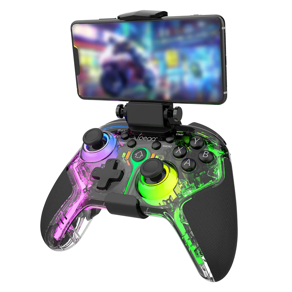 Ipega Wireless Dazzling Color Gamepad s programovaním, vylepšené vibrácie duálneho motora, funkcia Turbo PG-9666
