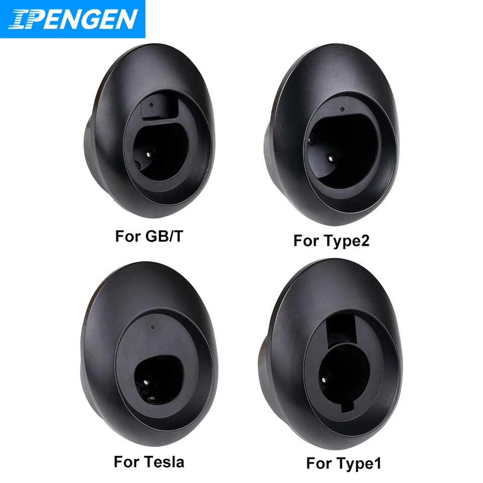 IPengen EV nabíjačku nabíjačku Plug Stand for Tesla typu 1 typu2 GB-T Štandardná elektrická vozidlo nabíjačku na nabíjačku na nabíjačku na nabíjačku držiaka držiaka držiaka