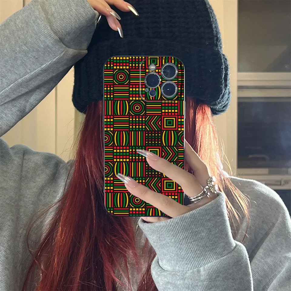 IPhone 15 Čierna história mesiaca telefónu pre iPhone 13 11 11 12 14 Pro XR xs Max 8 x 7 14 plus SE 13 Pro Design iPhone Covers