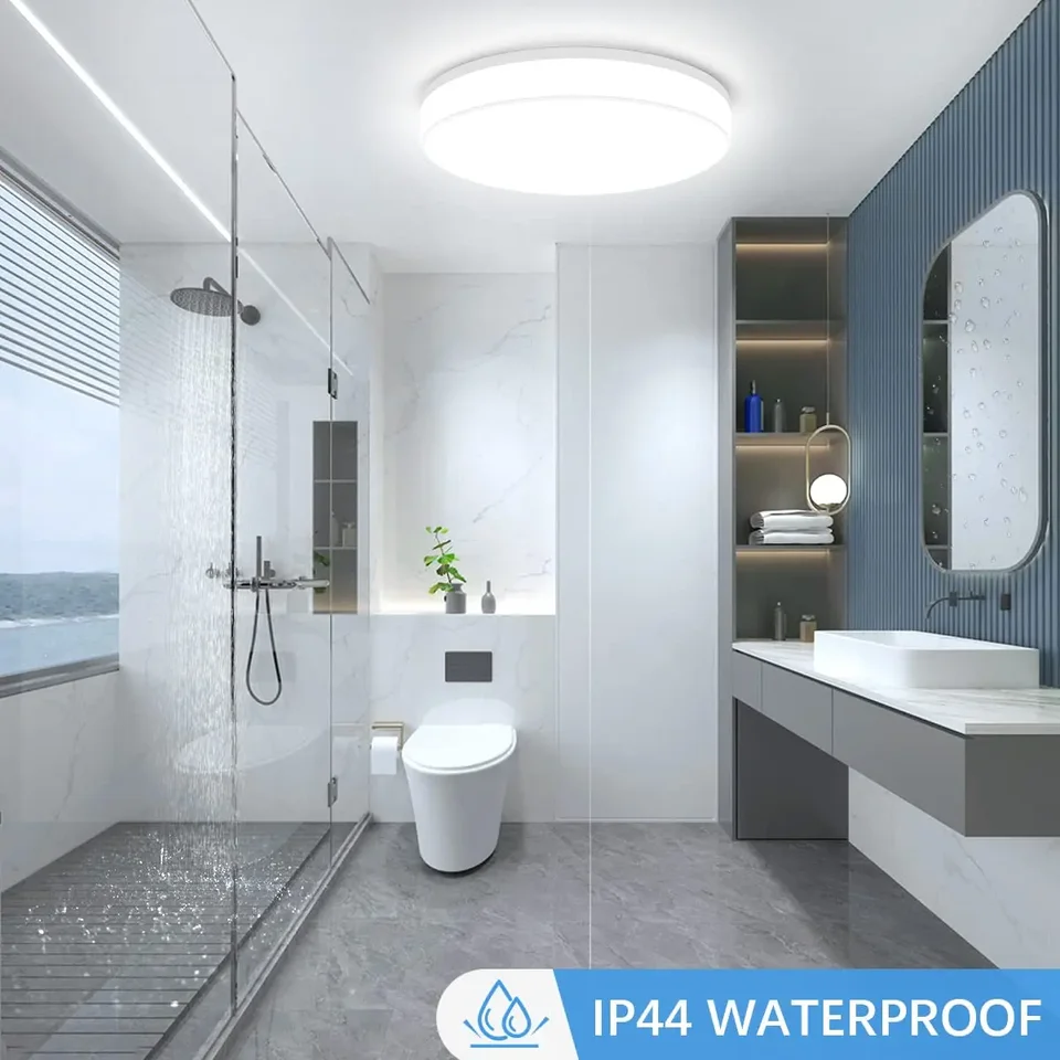 Iralan ultra tenký okrúhly LED stropný Svetlá spálňa Koridor WC NEUTRAL WHITE COOL WHELT WHRETE 48W 36W 24W 18W