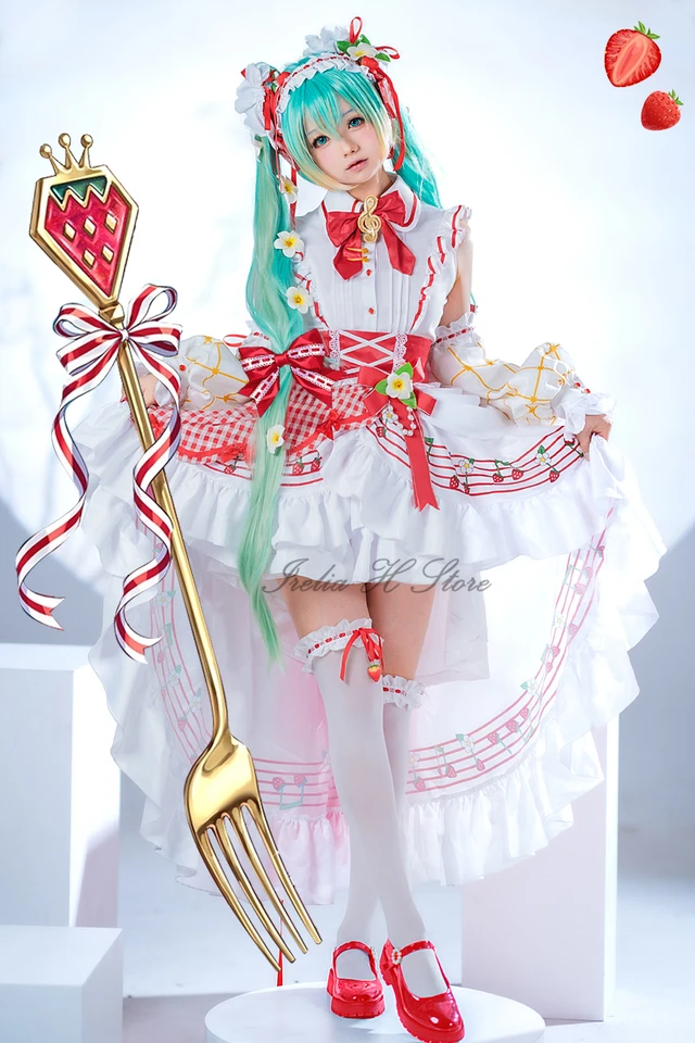 Irelia H obchod anime m i cos UK 15. výročie Cosplay kostým jahody šaty ženský halloween darček krásne šaty lolita