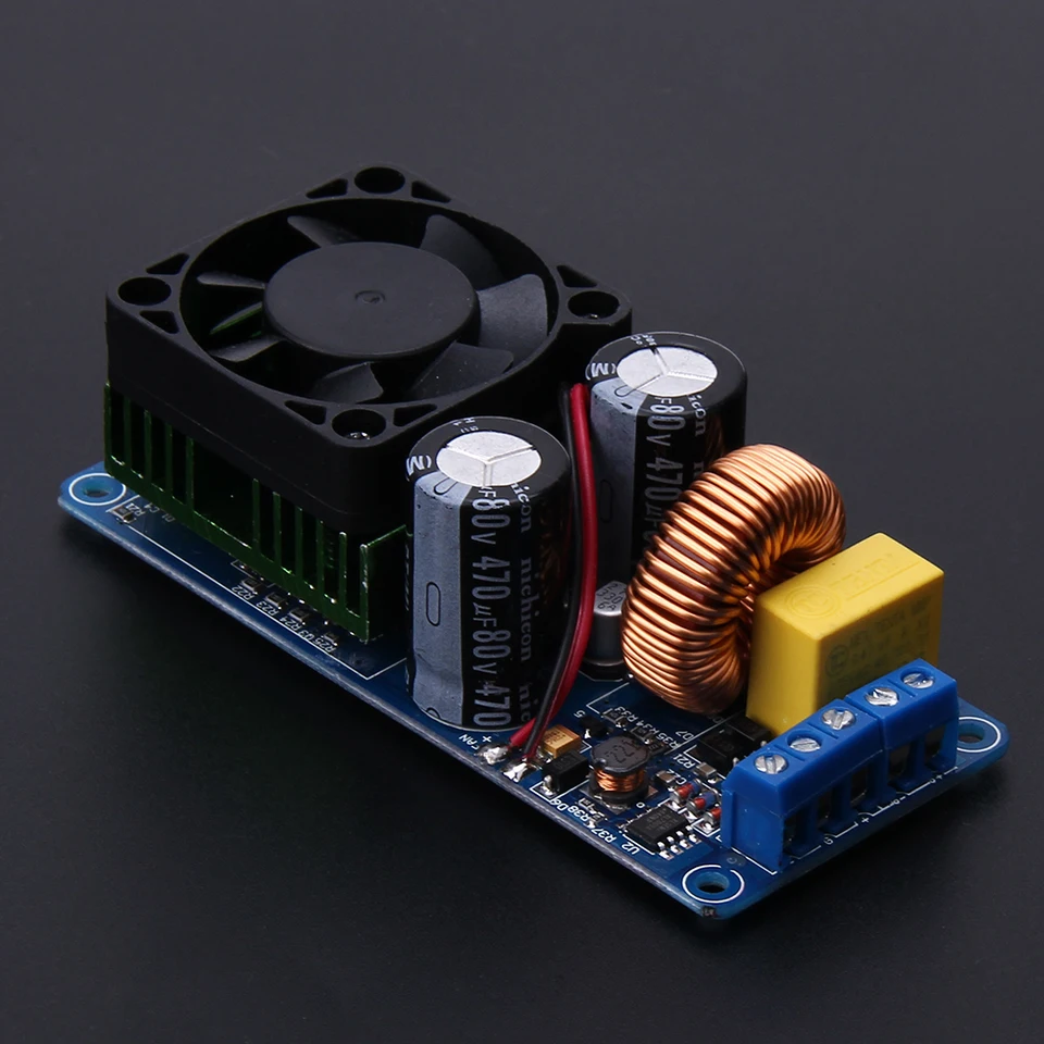 IRS2092S 500W Mono kanál Digitálny zosilňovač triedy D HIFI Power AMP doska