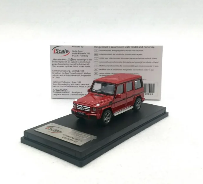 ISCALE 1:64 W463 G Diecast zliatinový model automobilových hračiek a darčekov pre deti