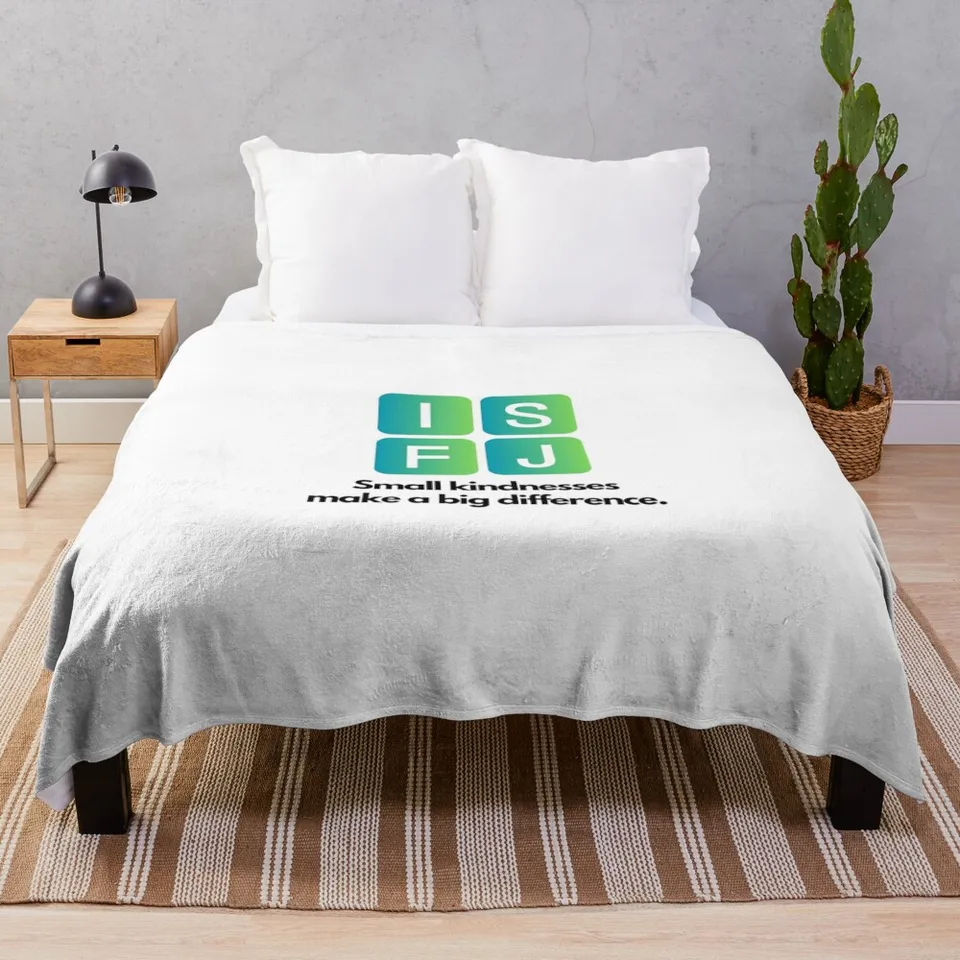 ISFJ Osobnosť typu hod hrote Furry Giant Giant Sofa Prikrývky
