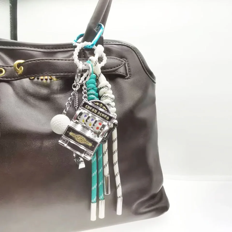 ITA BAG ACTIONAL BAG kúzla herný stroj Prívesok pre gucci tašku Ženy kabelka kabelka Keychain muž batohový reťazec reťazec