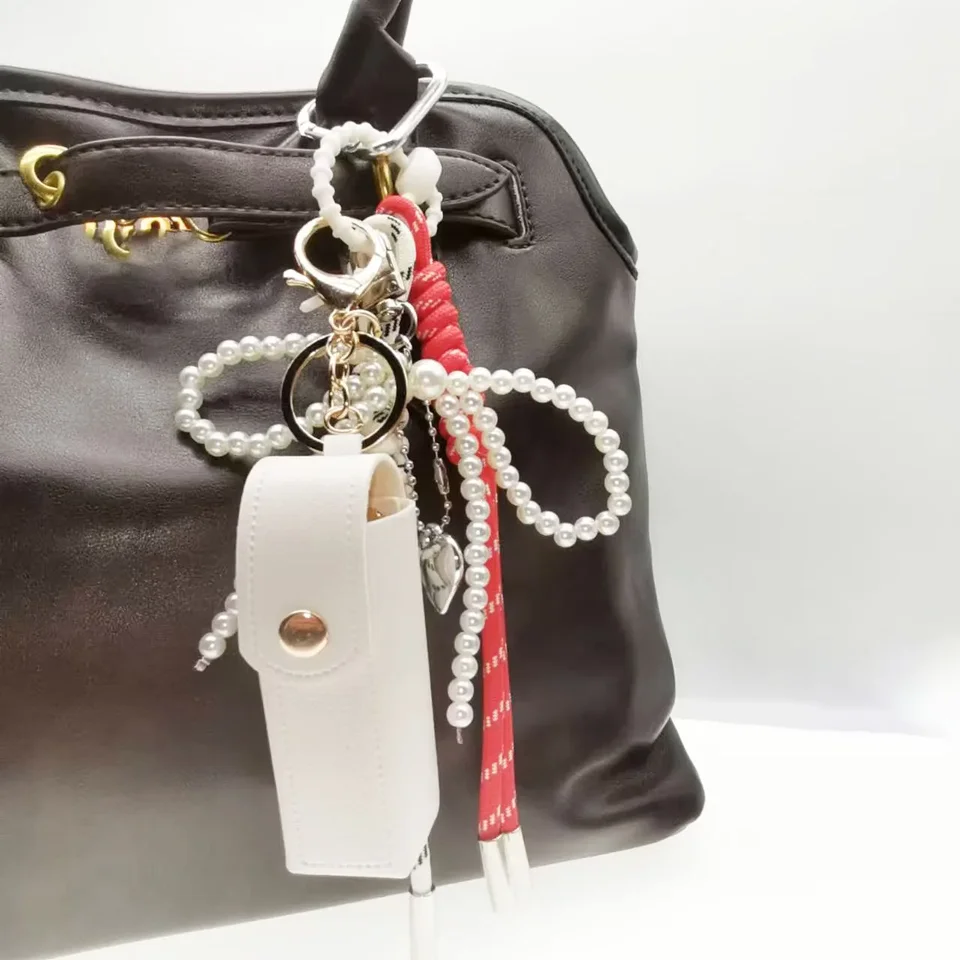 ITA BAG ACTIONAL SAG kúzla červená obálka prívesok pre Hermes Bag Women Dámska kabelka kabelka Keychain muž batohový reťazec