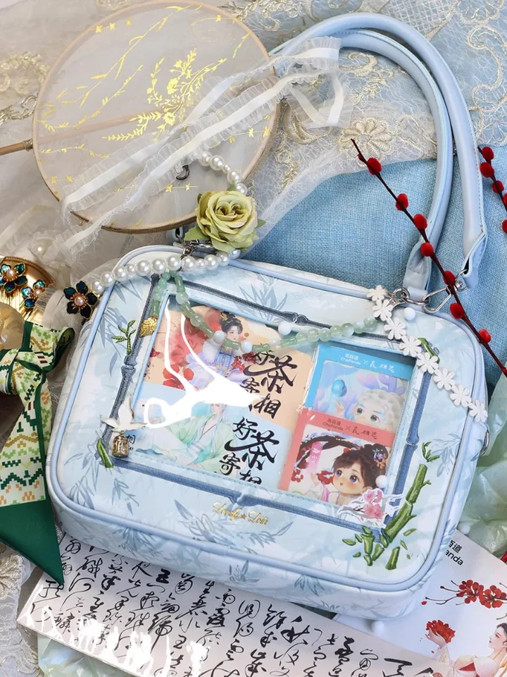 ITA Square Bolsos Mujer Originálny taška nastaviteľný remienok Crossbady Sac módne módne vrecká na ramene Nový čínsky štýl Bolsas
