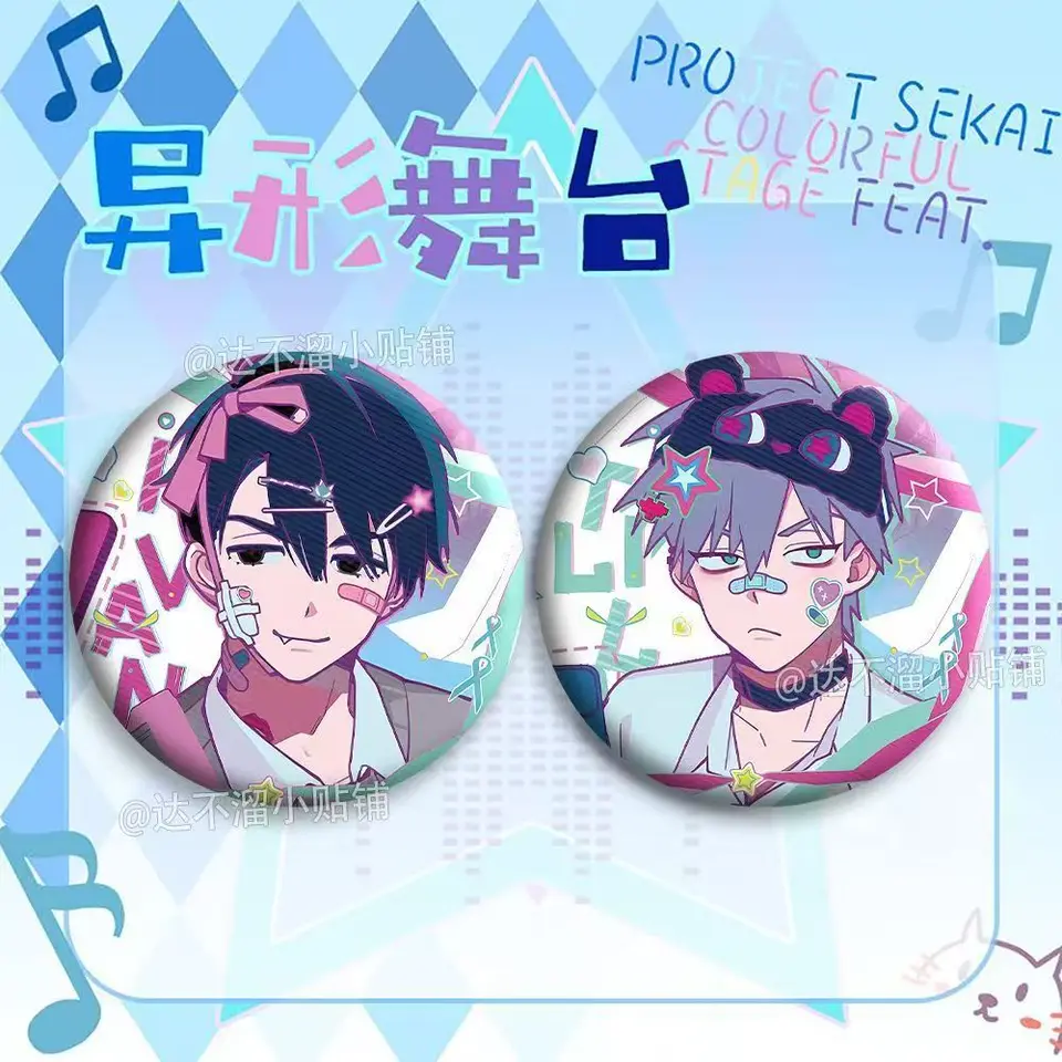 Ivanové ikony odznak Pins anime cudzí pódium brošňa