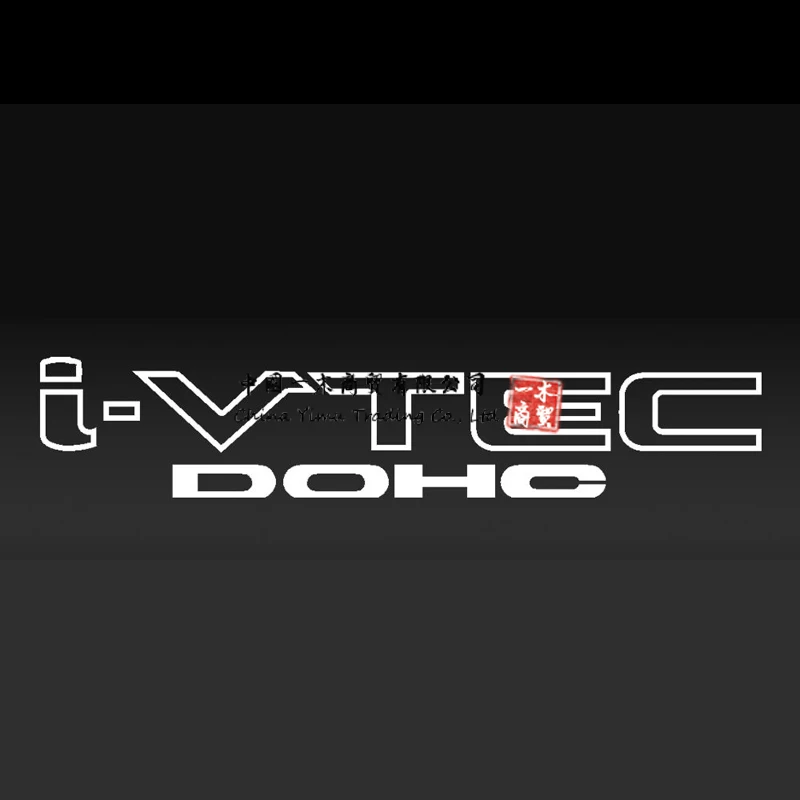 IVtec DOHC VTEC okno auto Hondas SI Typ Accord Civic Fit Vinyl Decal Sticker