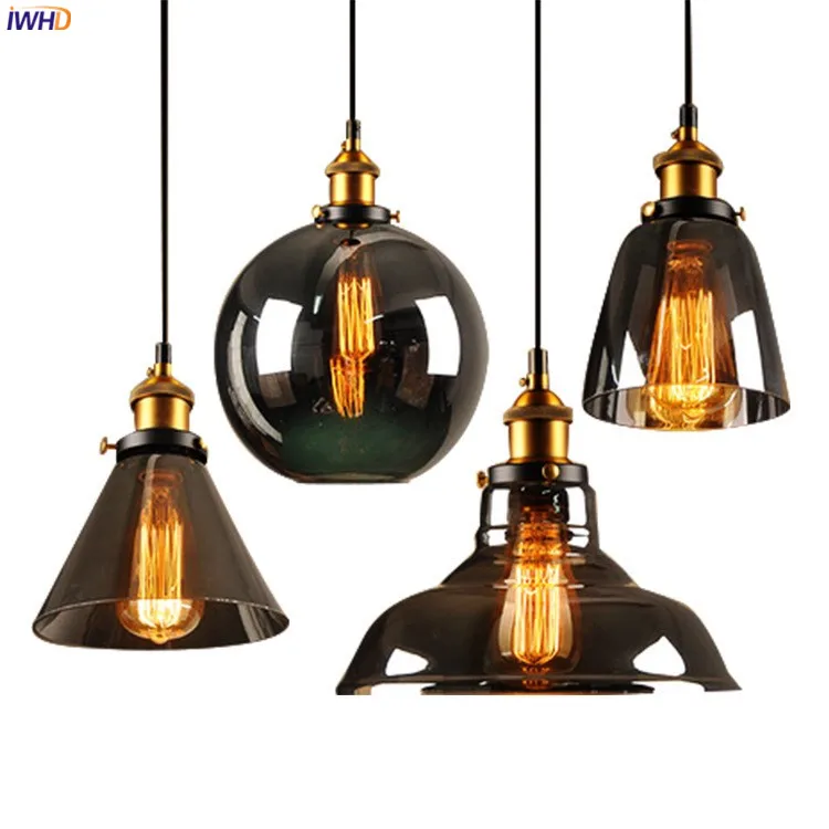 Iwhd Loft Style Retro závesné svietidlá svietidlá jedáleň obýva