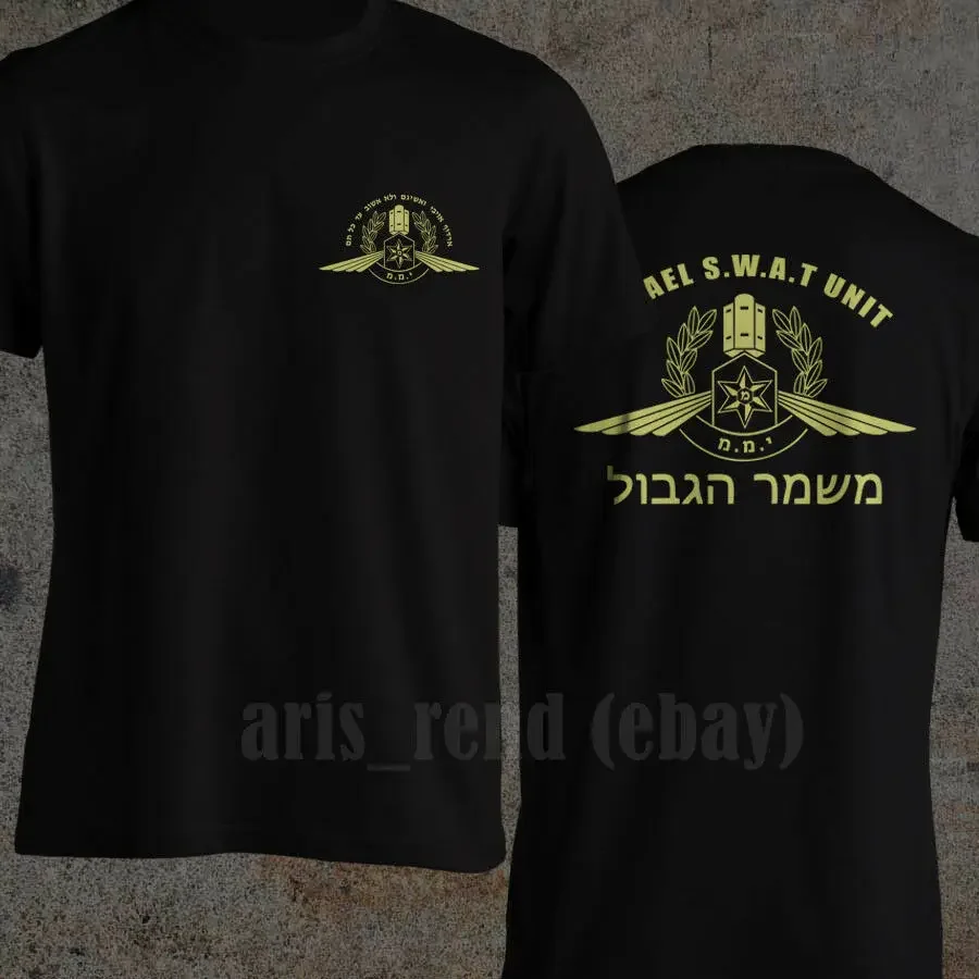 Izraelská protiteroristická jednotka Izrael Yamam Special Force Tričko 100% bavlna O-krk na krátky rukáv Casy Mens Tričko S-3XL