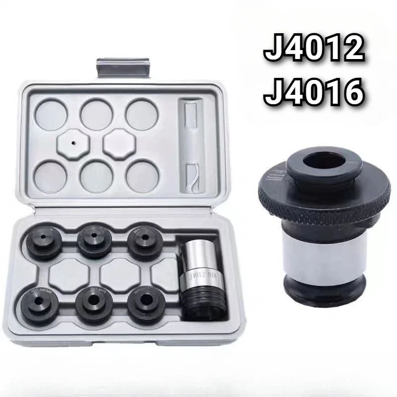 J4016 J4012 7ks rýchla zmena klepnutia Chuck B16 B18 M3-M12 M5-M16 Prot-Out-Ouveload Protection Tap Chuck
