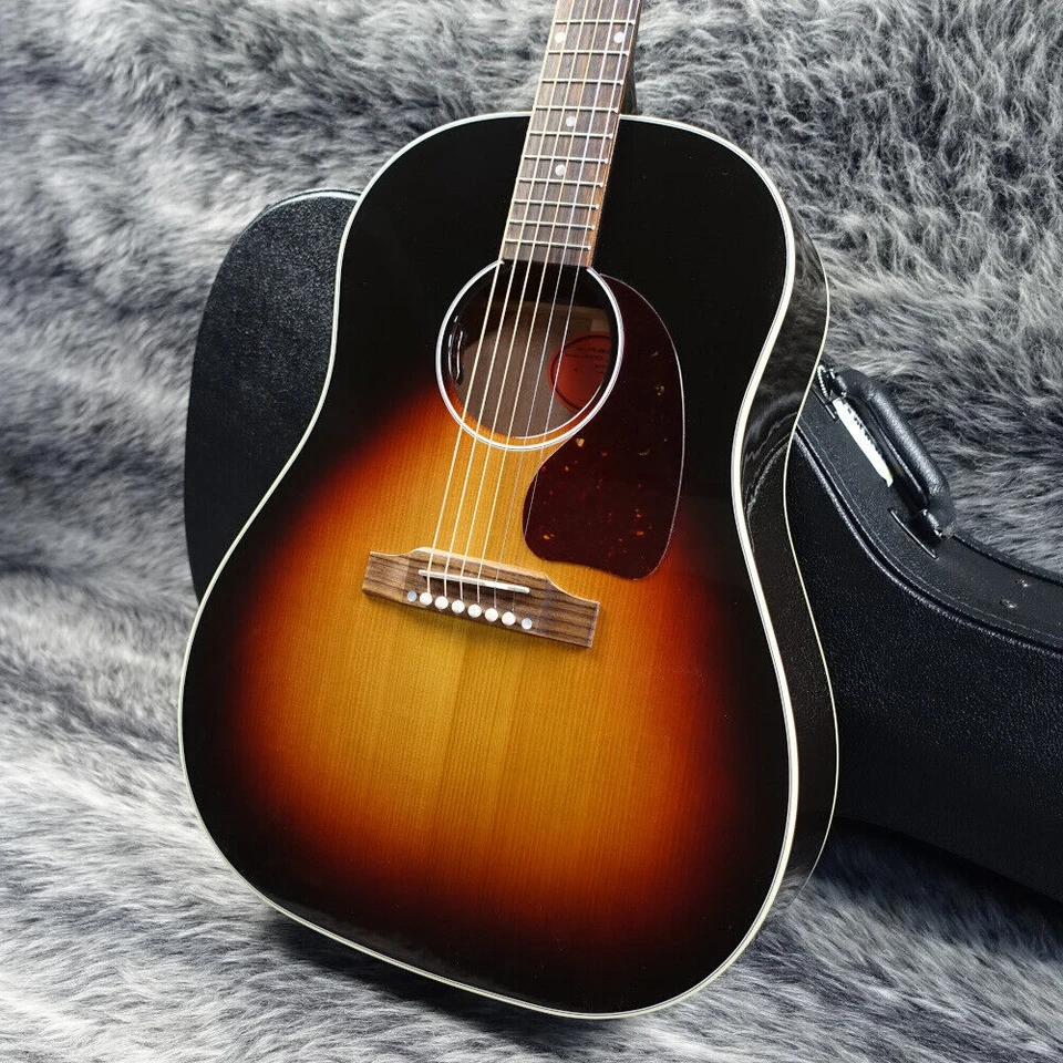 J45 Štandardná akustická gitara červeného smreka