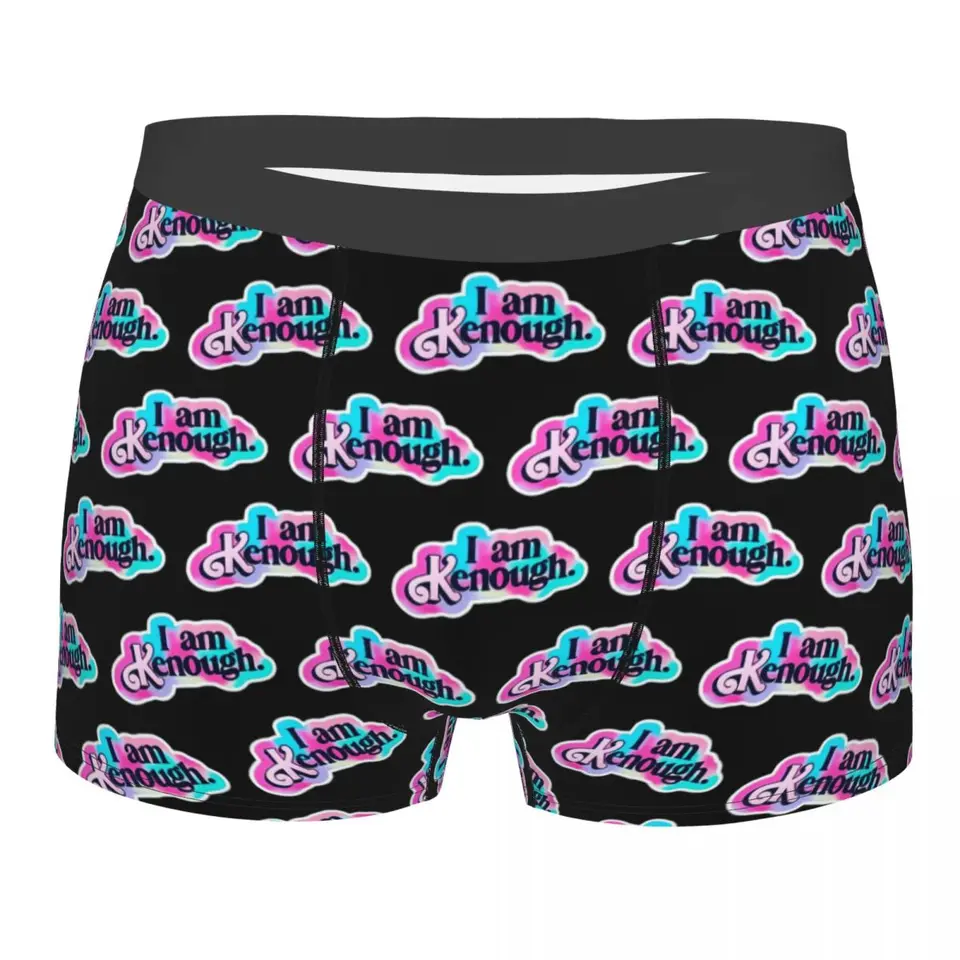 Ja som Kenough pánsky boxer briefs špeciálne vysoko priedušné spodky vysokokvalitné 3D tlače šortky darčekový nápad