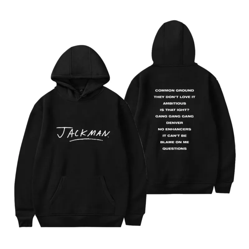 Jack Harlow Tracklist Hoodie Mikina Streetwear Ženy Men módne zimné pulóvery