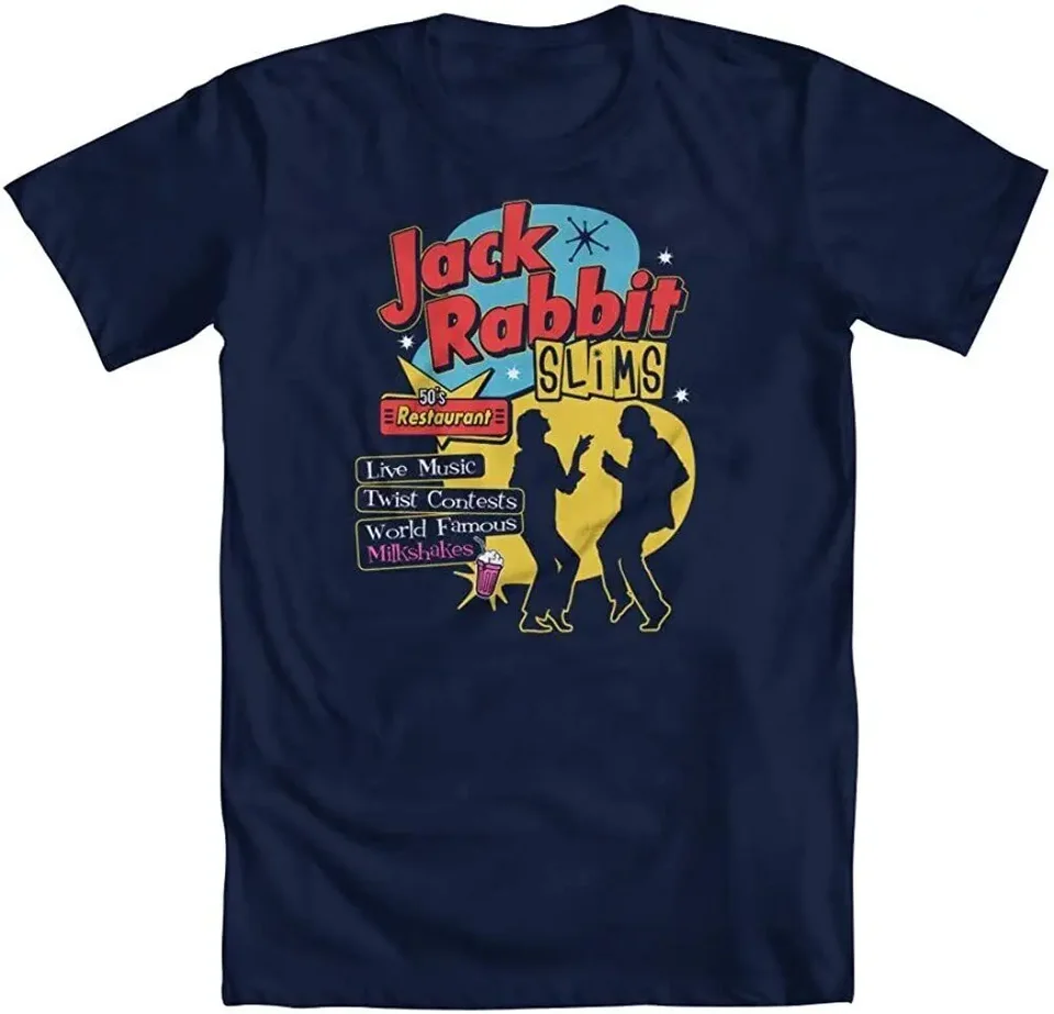 Jack Rabbit Slims si užite 50. roky a krok na tričku unisex plynu