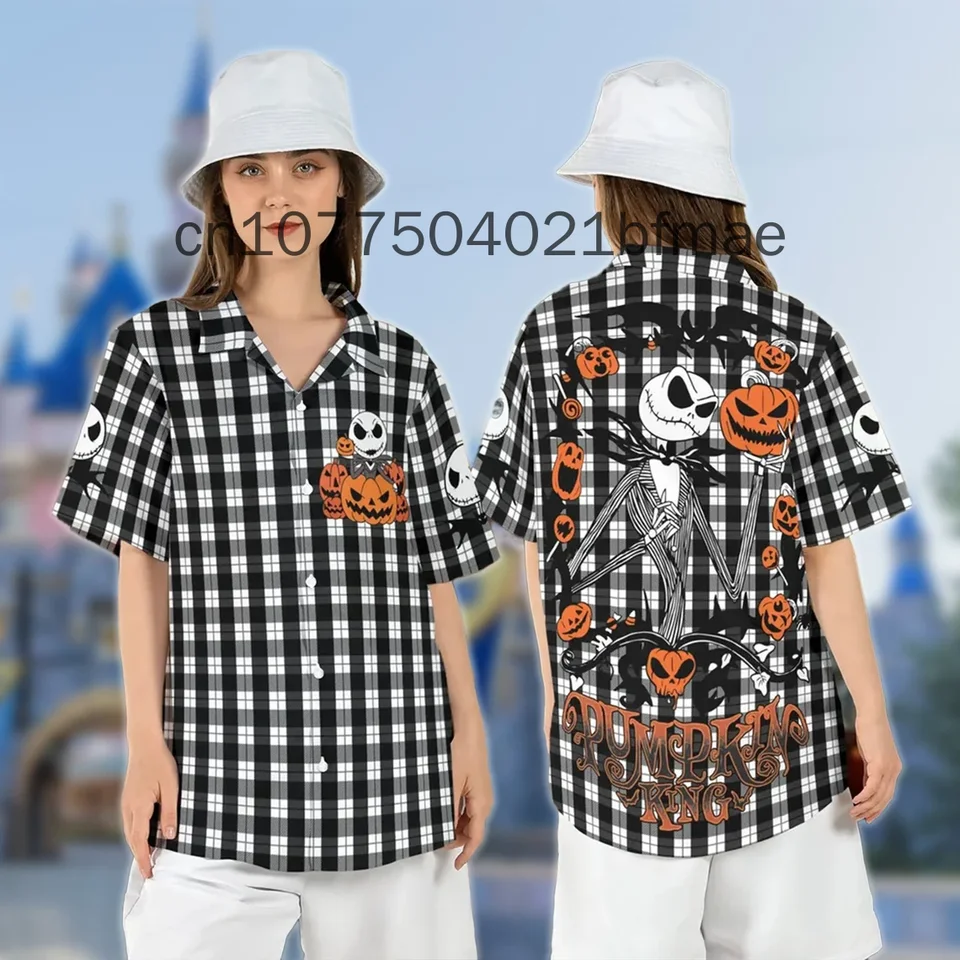 Jack Skellington Halloween Hawaiian Tirla