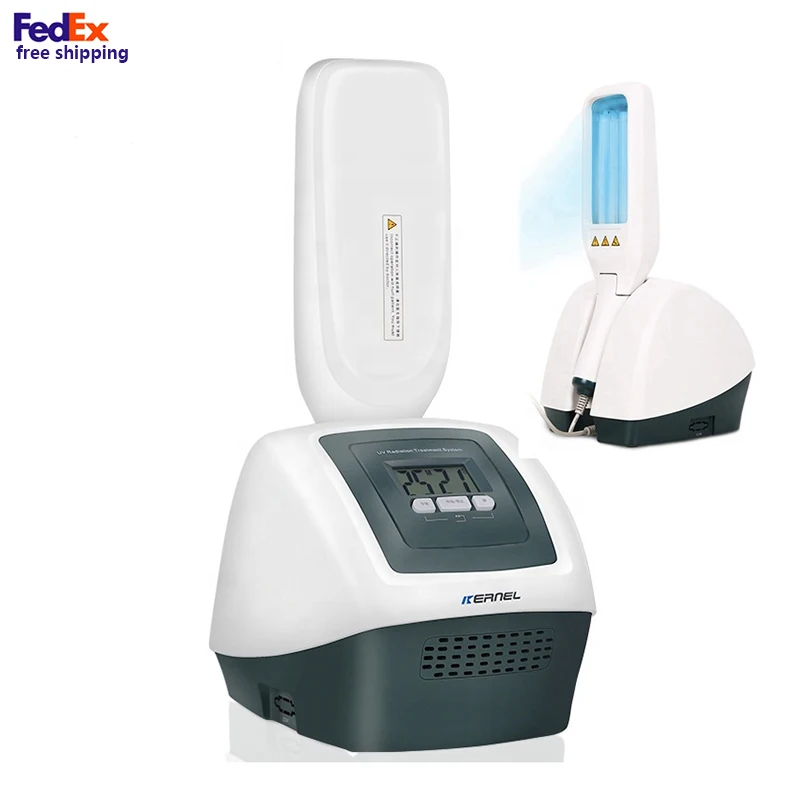 Jadro KN-4006B stacionárna UV fototerapia 311nm úzky pás UVB lampa veľkej plochy UVB ožarovanie pre vitiligo psoriázu