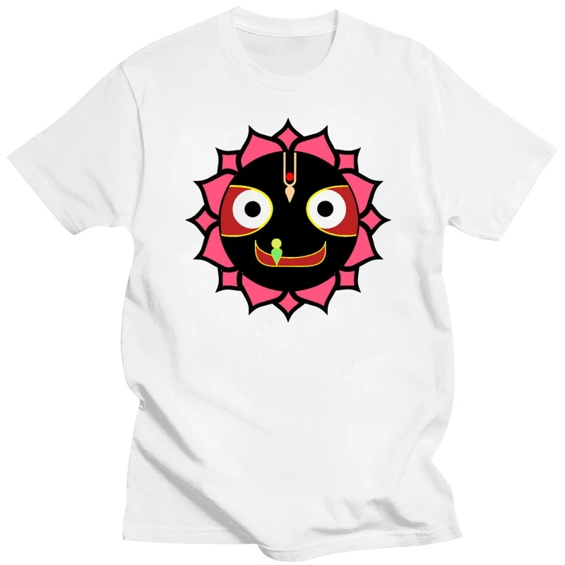 Jagannath Krishna Hindu God Unisex T tričko Priedušná rýchla sušia žena Muž Tlačte tričko Classic Ropa hombre