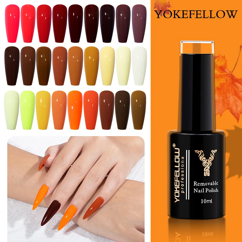 Jamefellow gél lak na nechty lak UV LED 122 farieb 10 ml bohatý pigment namočený z nízkej zápachu gélového laku pre profesionálnu manikúru pre profesionálnu manikúru