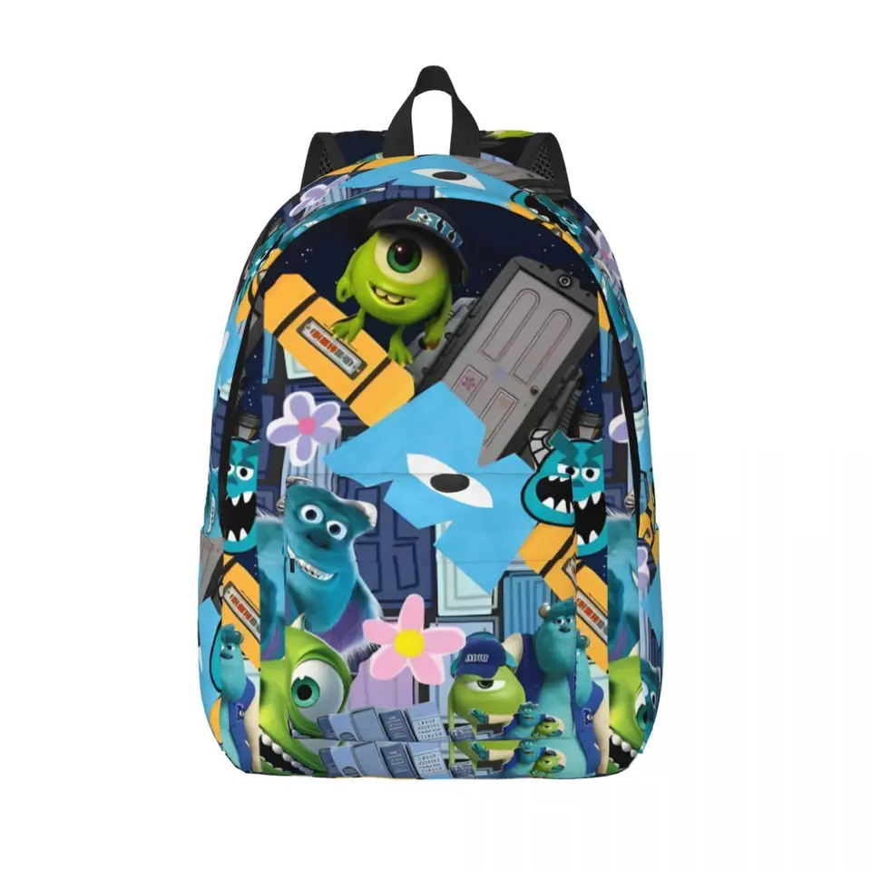 James P. Sullivan Monsters Inc Batoh Cool batohy Men Muži turistické dizajn školských tašiek dizajn Rucksnack