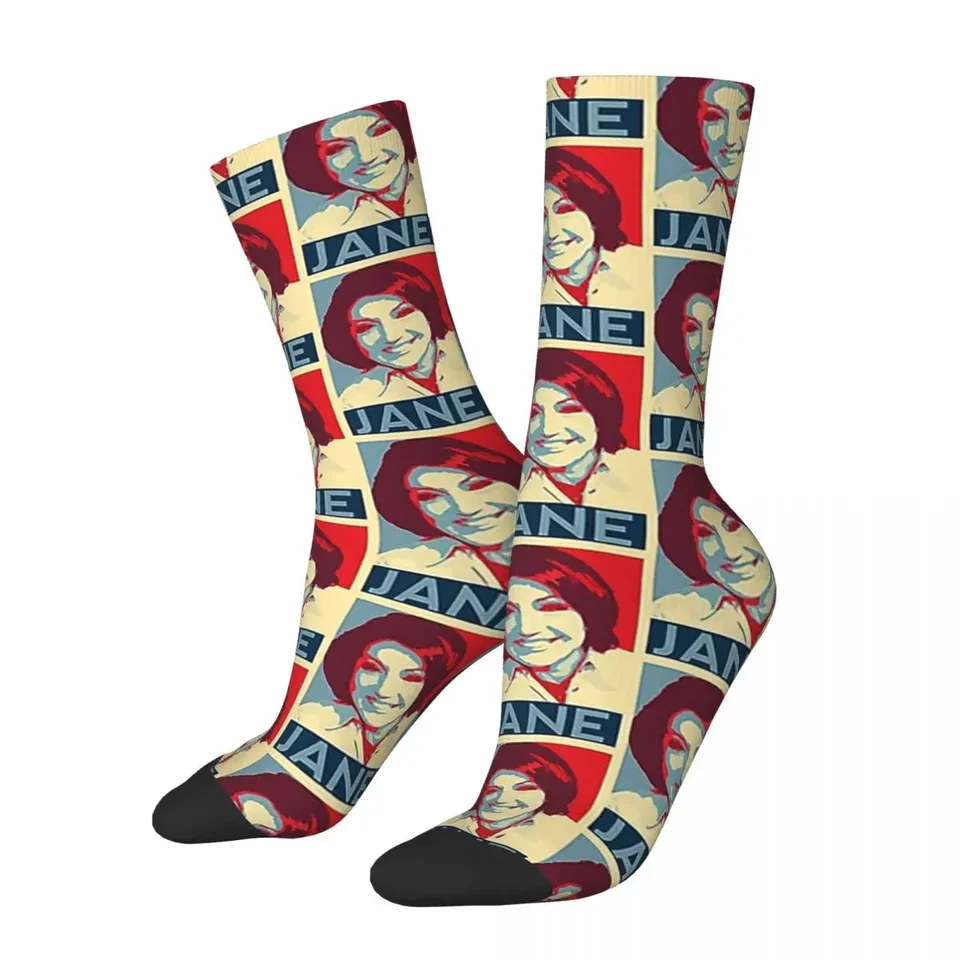 Jane McDonald Socks Harajuku Vysoko kvalitné pančuchy celú sezónu Dlhé ponožky Príslušenstvo pre unisex narodeniny darček