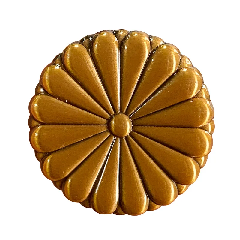Japonsko Národný znak zlatého cisárskeho pečate PIN šestnásť okvetných lístkov Chrysanthemum japonská cisárska rodina Crest Badge Pin Pin