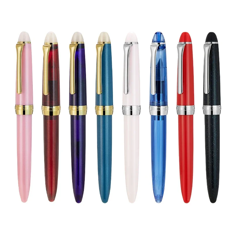 Japonsko Originálny námorník Shikeor Iraurita Fine Nib Fountain Pen Moon Night Stars Písanie pero 11-0500 Kancelária Hladké kancelárske potreby