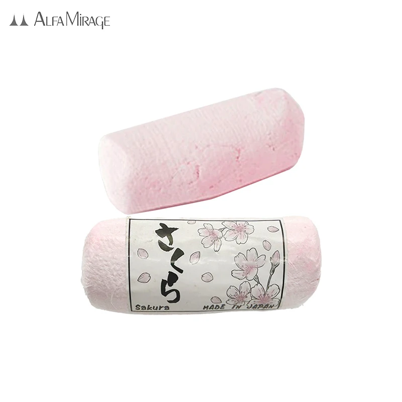 Japonsko Sakura Pink High Grade kovové leštiace zlúčenina Scratch Scratch Scrap Super Mirror Finishing Paste Bar 150 g