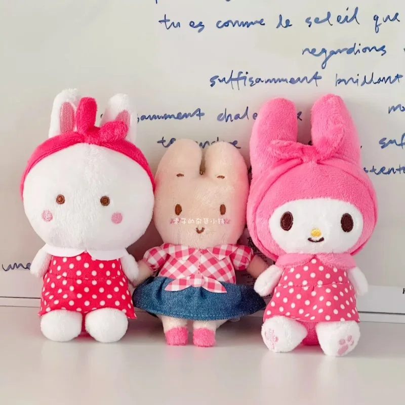 Japonsko Sanrio Sanrio retro nostalgia séria Cheery Chums Melody Marron Cream Doll Doll Doldant Cartoon anime plyšové hračky pre deti
