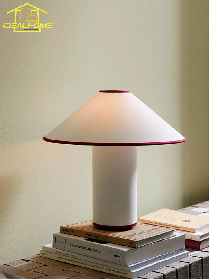 Japonsko wabi-sabi retro hubové stolové svetlá LED E14 Tkanina Art Dekoratívna stolová lampa obývacia izba Študijná spálňa lôžko pohovka