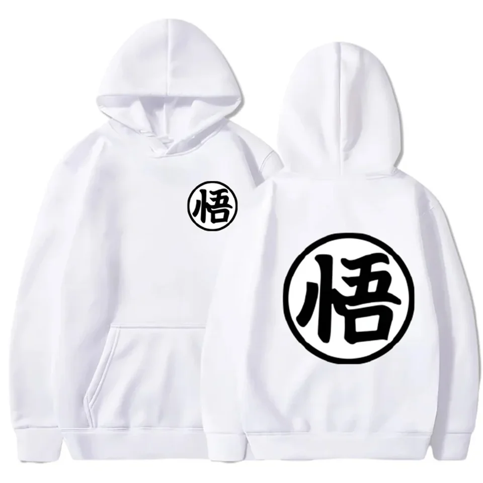 Japonská anime karikatúra goku tlačiareň jesenná zimná zimná muži mikina unisex mikina dám