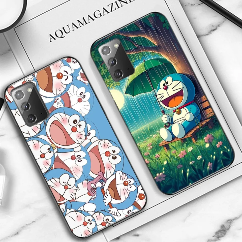 Japonská karikatúra D-Doraemon Puzdro pre Samsung Note 8 9 10 20 Pro Plus Lite M 10 11 20 30 31 31 51 A 21 22 42 02 03