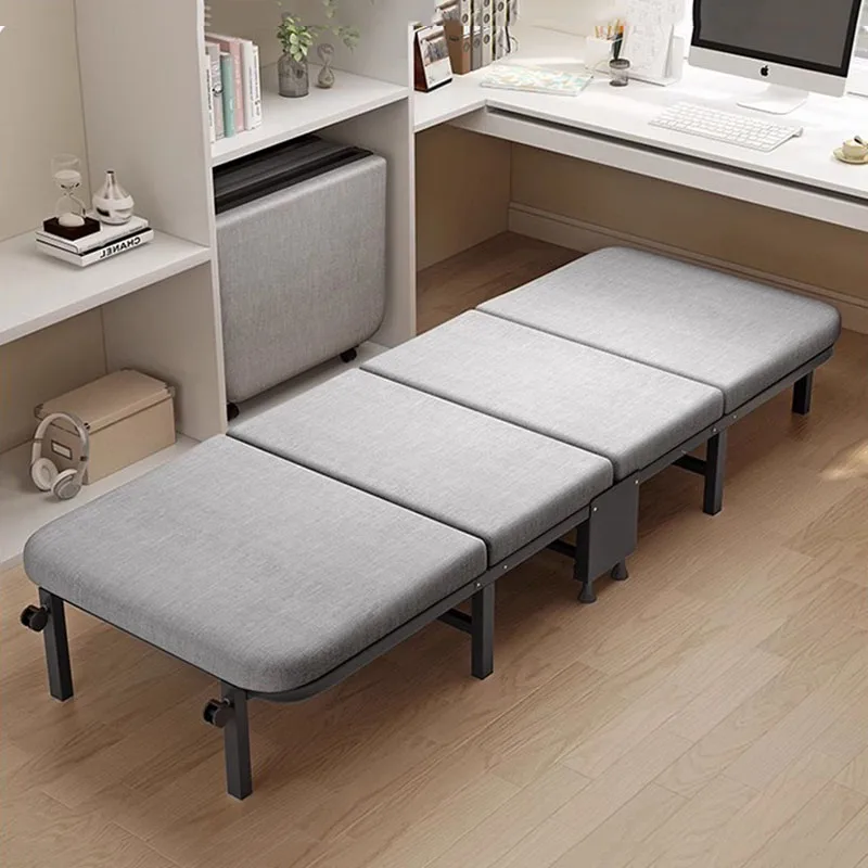 Japonská nemocnica posteľ kovový sklad Multifunkčné skladacie deti Mobilné rybárske posteľ Sleeping Solteiro Trendy nábytok