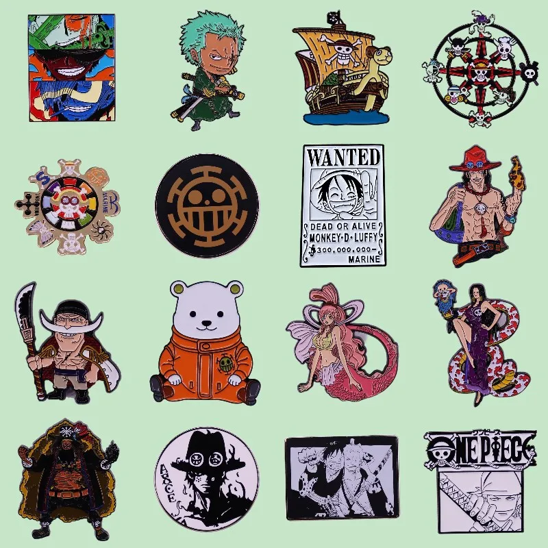 Japonská populárna karikatúra anime smalt pin karikatúra figurín Zhromažďujte odznak vtipné darčeky pre priateľov šperky klopa batohy