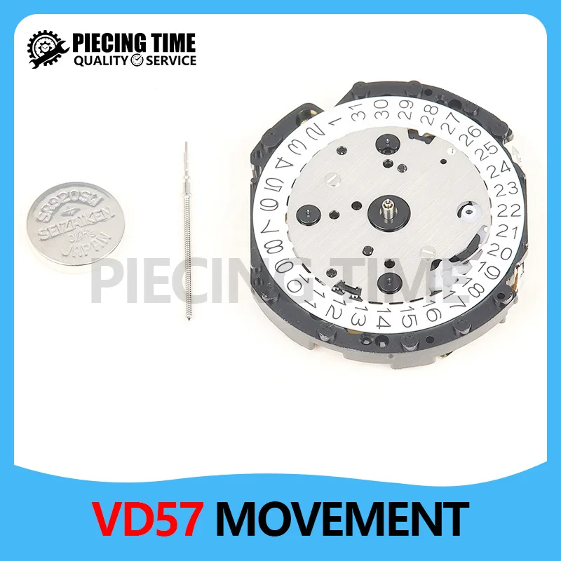 Japonské nové hodinky Pohyb PríslušenstvoVD57 pohyb vd57c Quartz Move