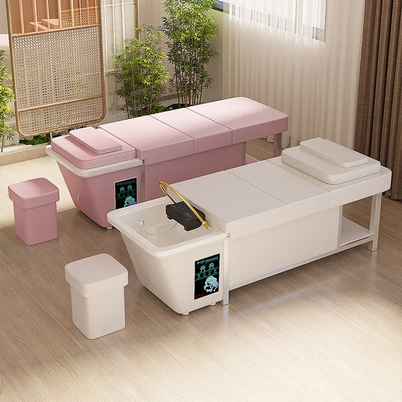 Japonské vodné kadernícke stoličky Salon Stylist šampón Kreslo Pohodlné luxusné umývacie vybavenie kúpeľ